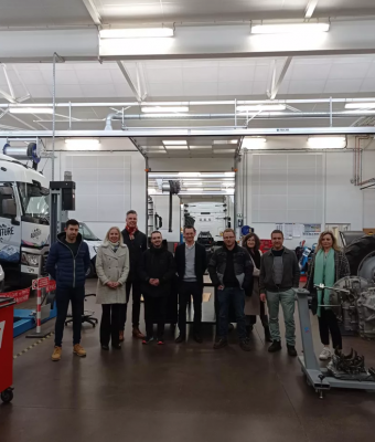 Visite DAF au CFA d'Aucaleuc