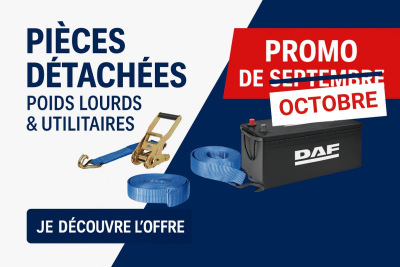 Offres spéciales pièces détachées – Rentrée 2025